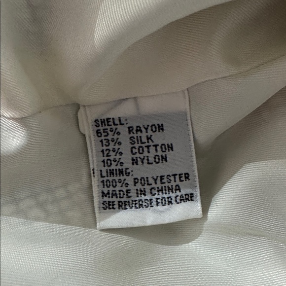 Talbots Tweed Textured Three Button Blazer size 12 - Picture 6 of 6